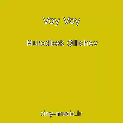 کاور آهنگ Voy Voy از Murodbek Qilichev