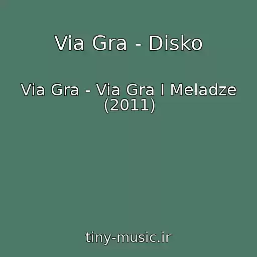 کاور آهنگ Via Gra - Disko از Via Gra - Via Gra I Meladze (2011)