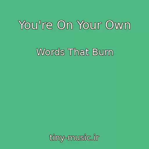 کاور آهنگ You're On Your Own از Words That Burn