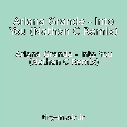 کاور آهنگ Ariana Grande - Into You (Nathan C Remix) از Ariana Grande - Into You (Nathan C Remix)