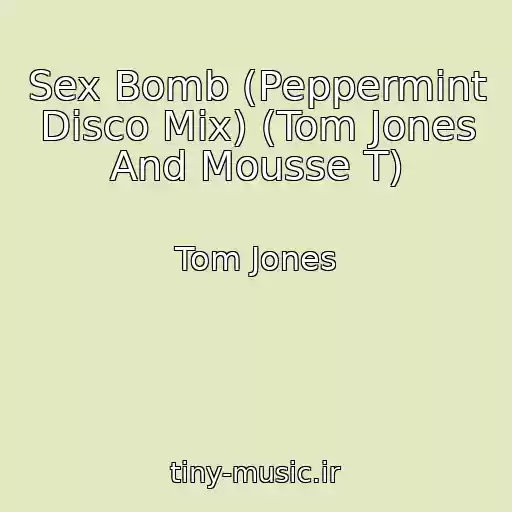 کاور آهنگ Sex Bomb (Peppermint Disco Mix) (Tom Jones And Mousse T) از Tom Jones