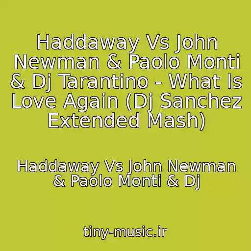 کاور آهنگ Haddaway Vs John Newman & Paolo Monti & Dj Tarantino - What Is Love Again (Dj Sanchez Extended Mash) از Haddaway Vs John Newman & Paolo Monti & Dj