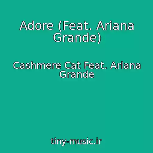 کاور آهنگ Adore (Feat. Ariana Grande) از Cashmere Cat Feat. Ariana Grande