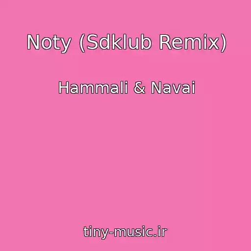 کاور آهنگ Noty (Sdklub Remix) از Hammali & Navai