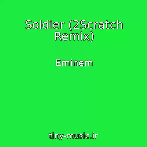 کاور آهنگ Soldier (2Scratch Remix) از Eminem