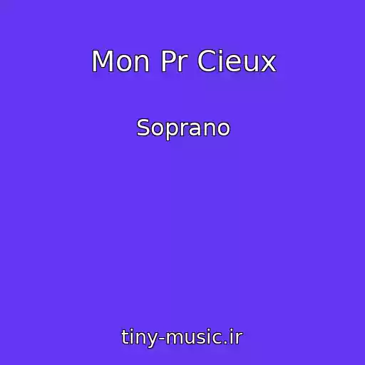 کاور آهنگ Mon Pr Cieux از Soprano