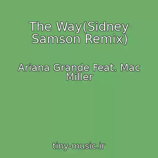 کاور آهنگ The Way(Sidney Samson Remix) از Ariana Grande Feat. Mac Miller