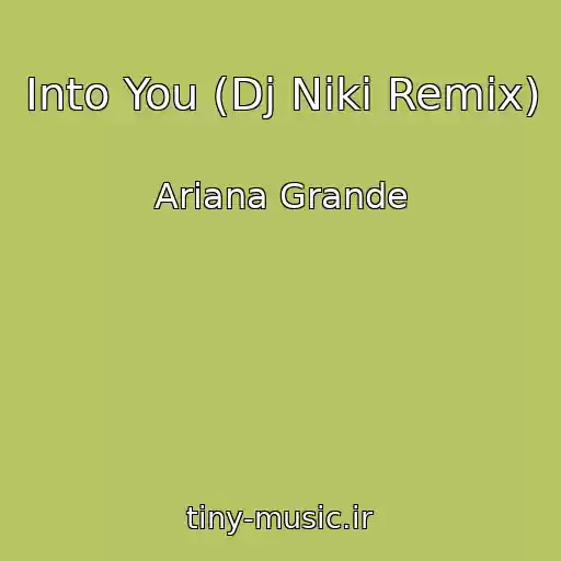 کاور آهنگ Into You (Dj Niki Remix) از Ariana Grande