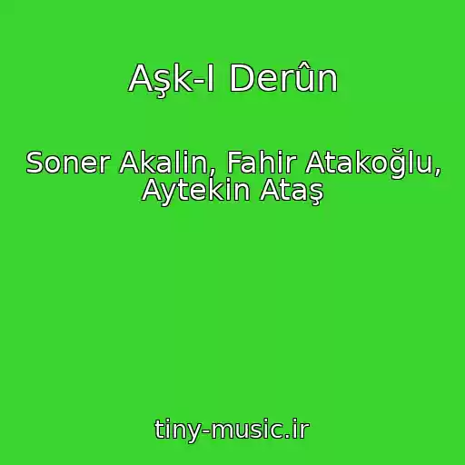 کاور آهنگ Aşk-I Derûn از Soner Akalin, Fahir Atakoğlu, Aytekin Ataş