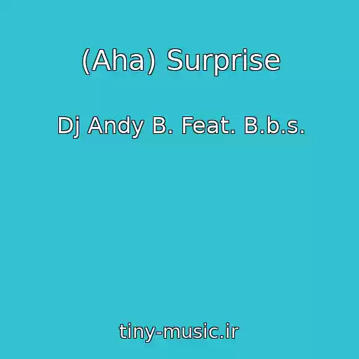 کاور آهنگ (Aha) Surprise از Dj Andy B. Feat. B.b.s.