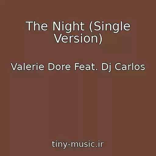 کاور آهنگ The Night (Single Version) از Valerie Dore Feat. Dj Carlos