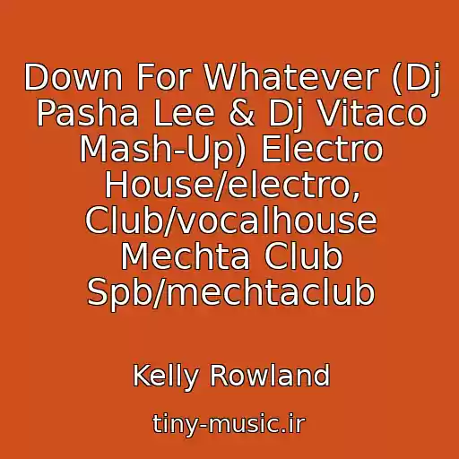 کاور آهنگ Down For Whatever (Dj Pasha Lee & Dj Vitaco Mash-Up) Electro House/electro, Club/vocalhouse Mechta Club Spb/mechtaclub از Kelly Rowland
