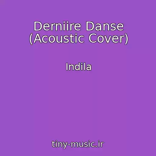 کاور آهنگ Derniire Danse (Acoustic Cover) از Indila