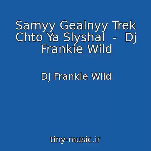 کاور آهنگ Samyy Gealnyy Trek Chto Ya Slyshal  -  Dj Frankie Wild از Dj Frankie Wild