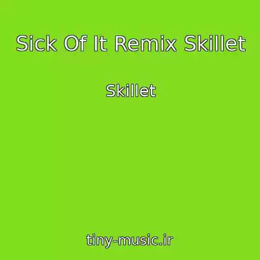 کاور آهنگ Sick Of It Remix Skillet از Skillet