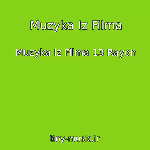 کاور آهنگ Muzyka Iz Filma از Muzyka Iz Filma 13 Rayon