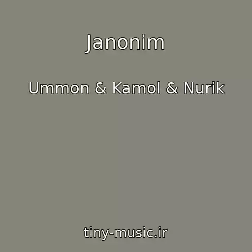 کاور آهنگ Janonim از Ummon & Kamol & Nurik