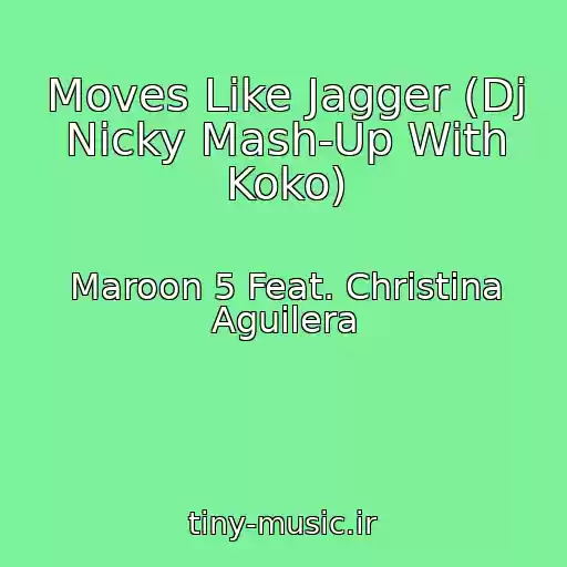 کاور آهنگ Moves Like Jagger (Dj Nicky Mash-Up With Koko) از Maroon 5 Feat. Christina Aguilera