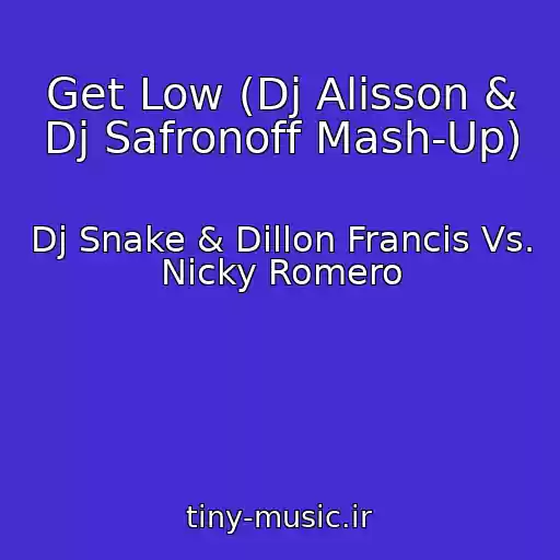 کاور آهنگ Get Low (Dj Alisson & Dj Safronoff Mash-Up) از Dj Snake & Dillon Francis Vs. Nicky Romero