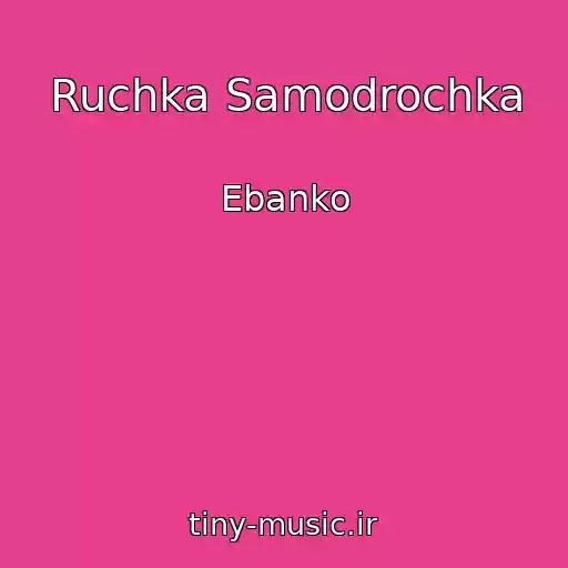 کاور آهنگ Ruchka Samodrochka از Ebanko