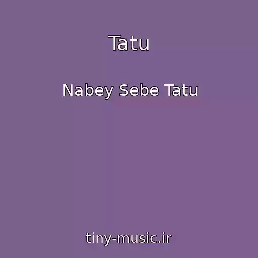 کاور آهنگ Tatu از Nabey Sebe Tatu