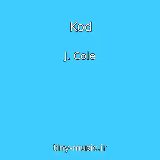 کاور آهنگ Kod از J. Cole