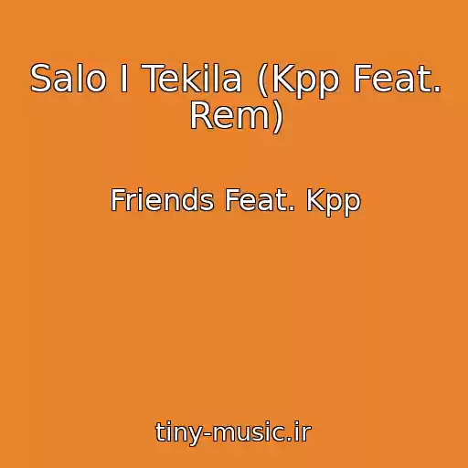 کاور آهنگ Salo I Tekila (Kpp Feat. Rem) از Friends Feat. Kpp