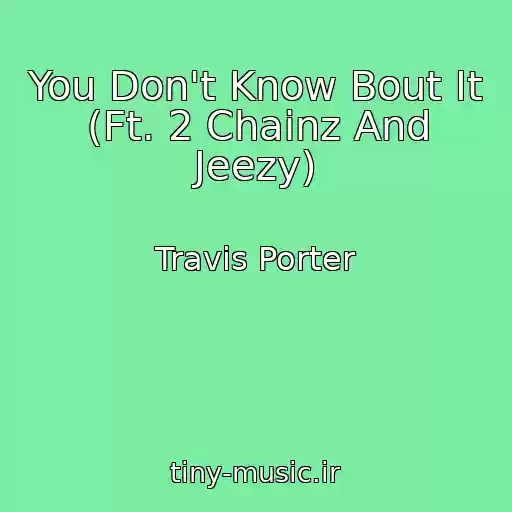 کاور آهنگ You Don't Know Bout It (Ft. 2 Chainz And Jeezy) از Travis Porter