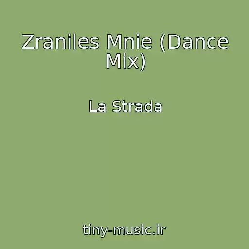 کاور آهنگ Zraniles Mnie (Dance Mix) از La Strada