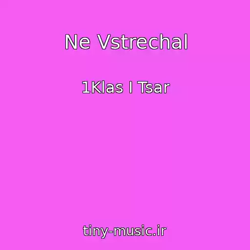 کاور آهنگ Ne Vstrechal از 1Klas I Tsar