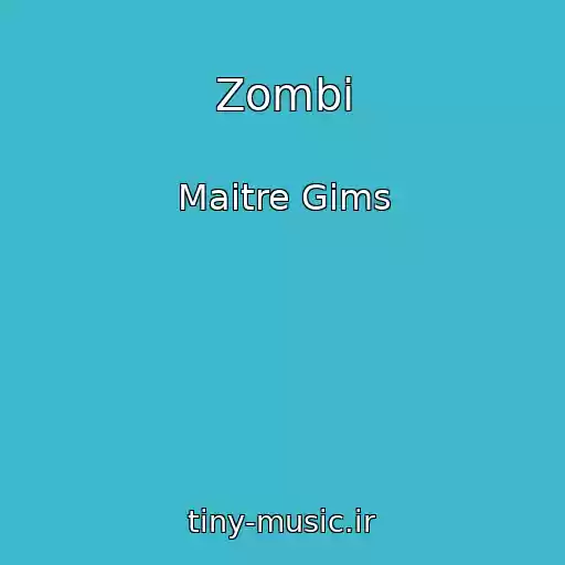 کاور آهنگ Zombi از Maitre Gims