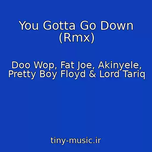 کاور آهنگ You Gotta Go Down (Rmx) از Doo Wop, Fat Joe, Akinyele, Pretty Boy Floyd & Lord Tariq