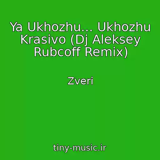 کاور آهنگ Ya Ukhozhu... Ukhozhu Krasivo (Dj Aleksey Rubcoff Remix) از Zveri