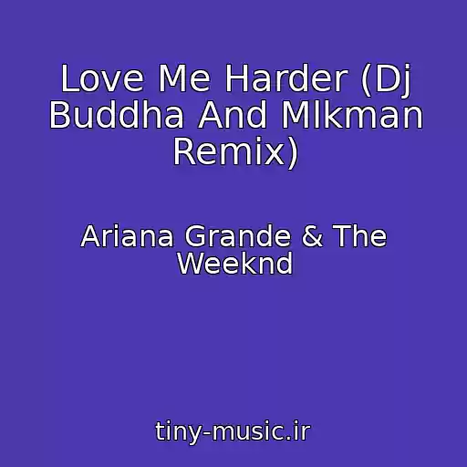 کاور آهنگ Love Me Harder (Dj Buddha And Mlkman Remix) از Ariana Grande & The Weeknd