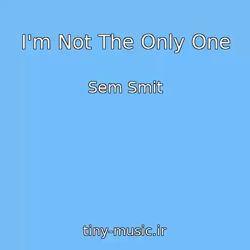 کاور آهنگ I'm Not The Only One از Sem Smit