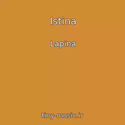 کاور آهنگ Istina از Lapina