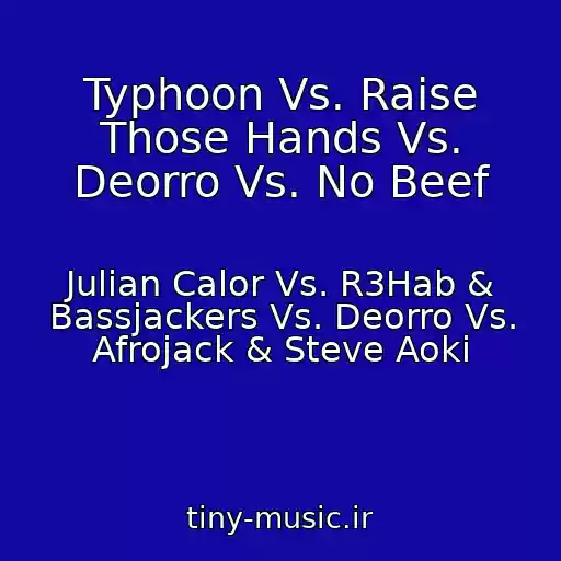 کاور آهنگ Typhoon Vs. Raise Those Hands Vs. Deorro Vs. No Beef از Julian Calor Vs. R3Hab & Bassjackers Vs. Deorro Vs. Afrojack & Steve Aoki