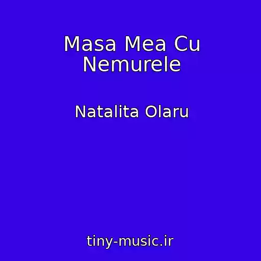 کاور آهنگ Masa Mea Cu Nemurele از Natalita Olaru