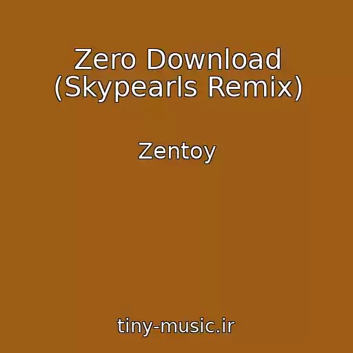 کاور آهنگ Zero Download (Skypearls Remix) از Zentoy