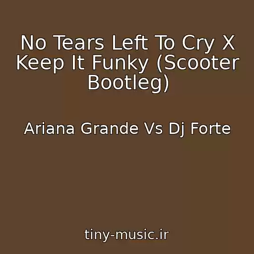 کاور آهنگ No Tears Left To Cry X Keep It Funky (Scooter Bootleg) از Ariana Grande Vs Dj Forte