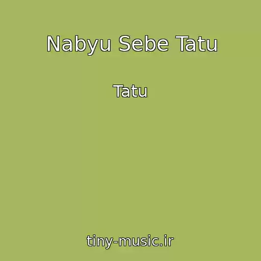 کاور آهنگ Nabyu Sebe Tatu از Tatu