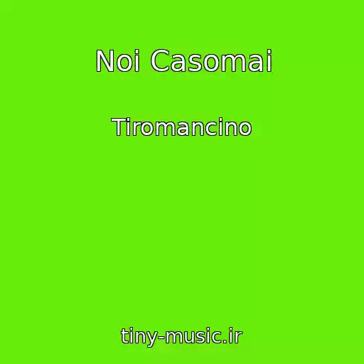 کاور آهنگ Noi Casomai از Tiromancino