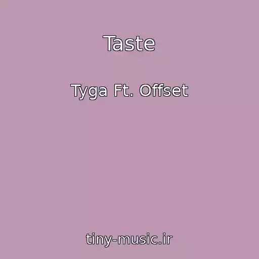 کاور آهنگ Taste از Tyga Ft. Offset