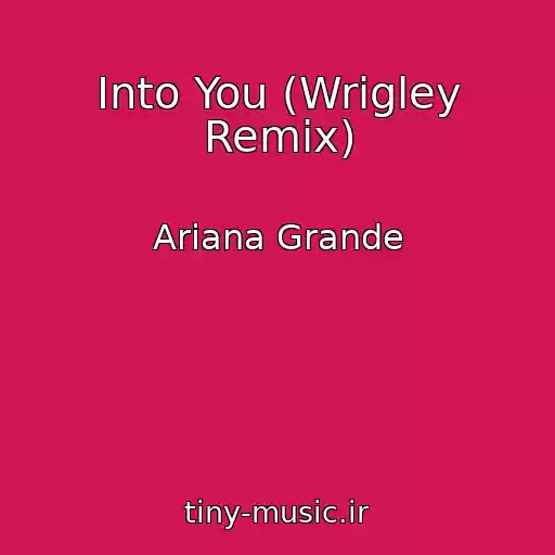 کاور آهنگ Into You (Wrigley Remix) از Ariana Grande