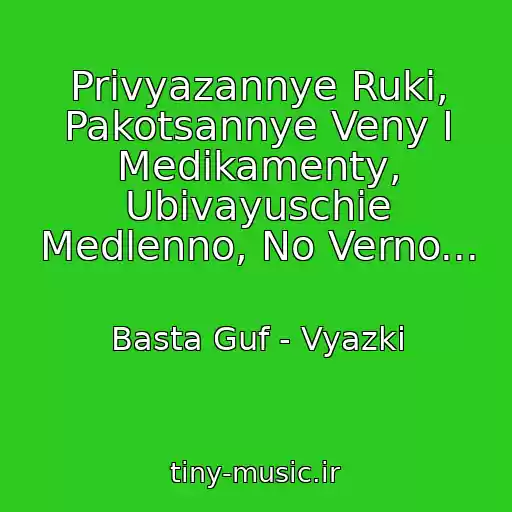 کاور آهنگ Privyazannye Ruki, Pakotsannye Veny I Medikamenty, Ubivayuschie Medlenno, No Verno... از Basta Guf - Vyazki