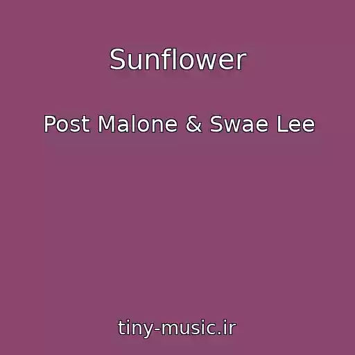 کاور آهنگ Sunflower از Post Malone & Swae Lee