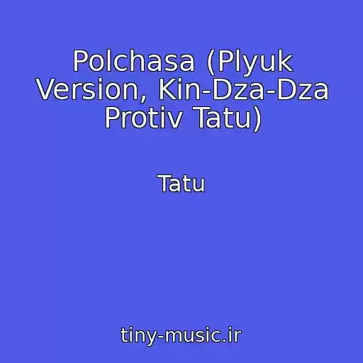 کاور آهنگ Polchasa (Plyuk Version, Kin-Dza-Dza Protiv Tatu) از Tatu