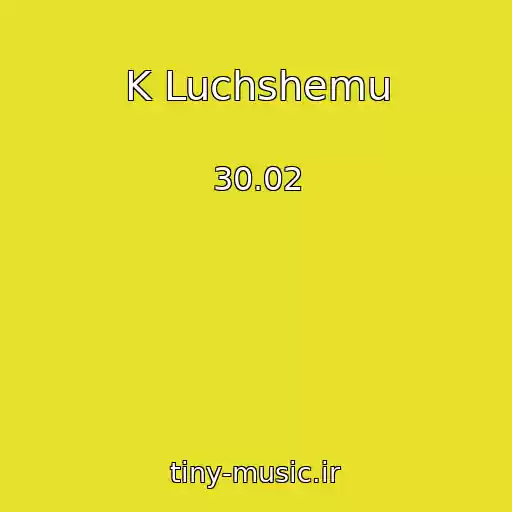 کاور آهنگ K Luchshemu از 30.02