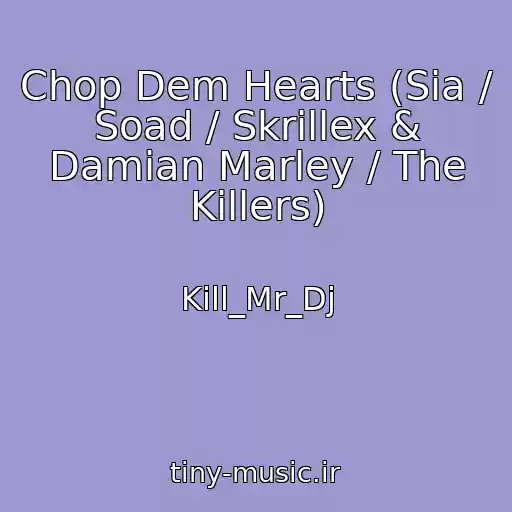 کاور آهنگ Chop Dem Hearts (Sia / Soad / Skrillex & Damian Marley / The Killers) از Kill_Mr_Dj