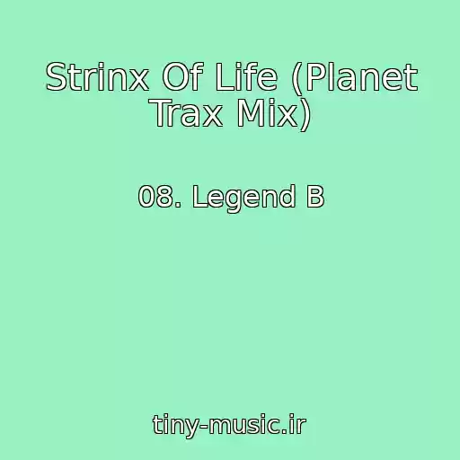 کاور آهنگ Strinx Of Life (Planet Trax Mix) از 08. Legend B